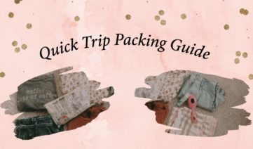 Quick Trip Packing Quide Title Photo
